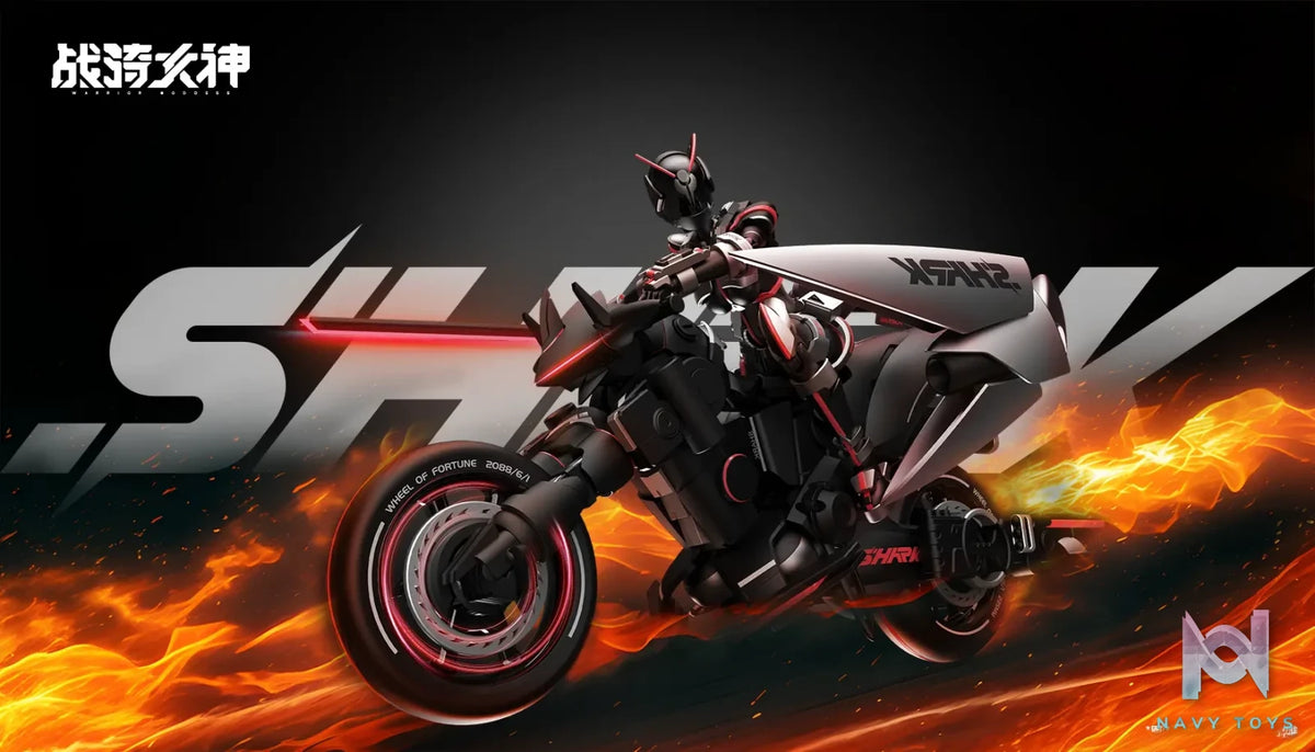Yu Bo Wen Chuang Studio – Battle Rider Goddess Sako Assembly Model (Licensed)