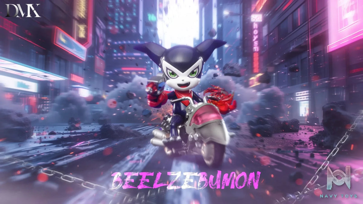 DMX Studio – Digimon Motorcycle Beelzebumon & Motorcycle Impmon