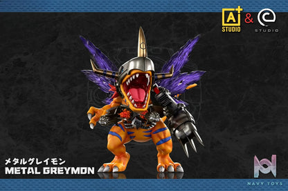 A+ Studio – Metal Greymon Digimon