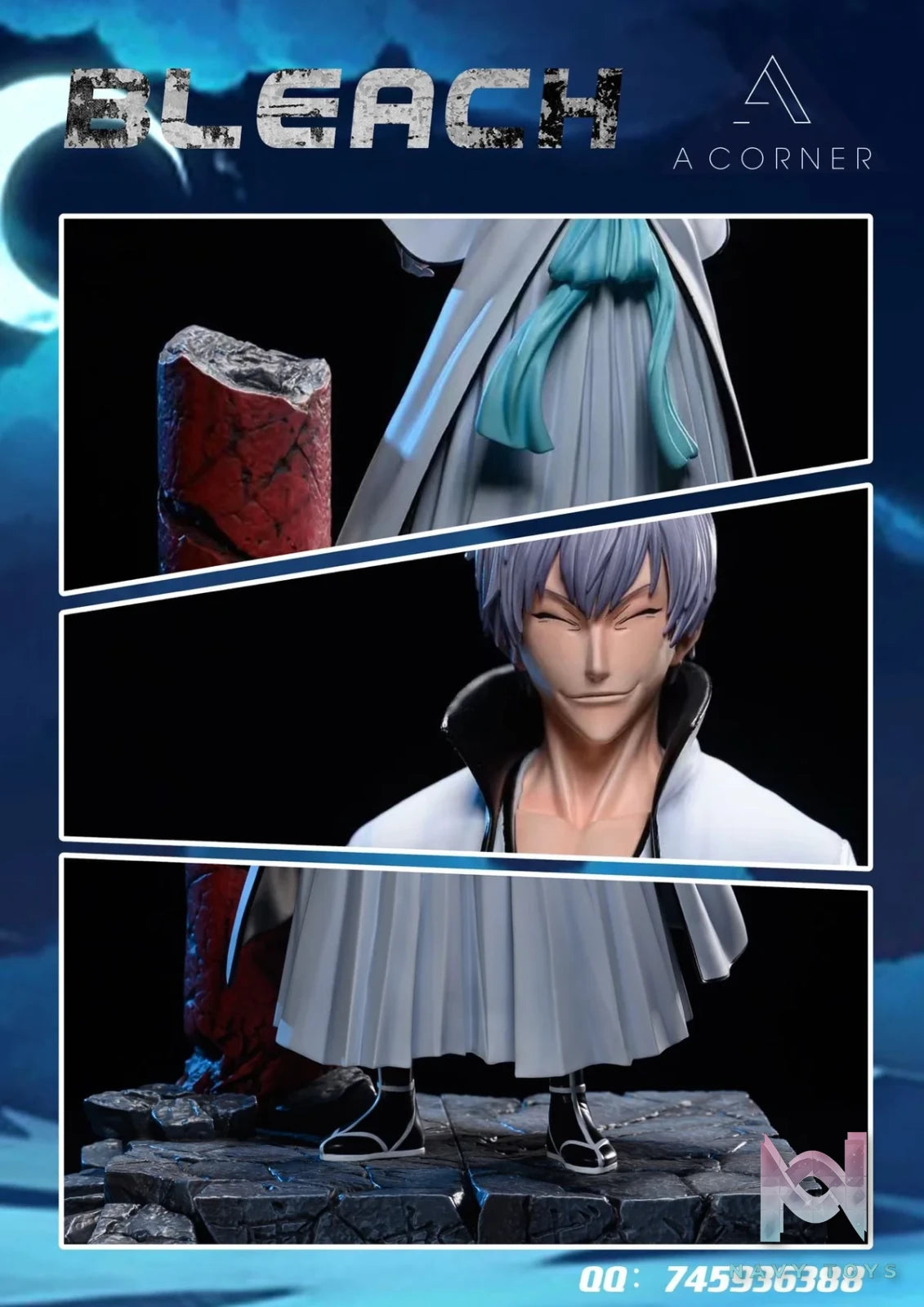Ichimaru Gin - Bleach - AC Studio resin statue AC Studio anime figure