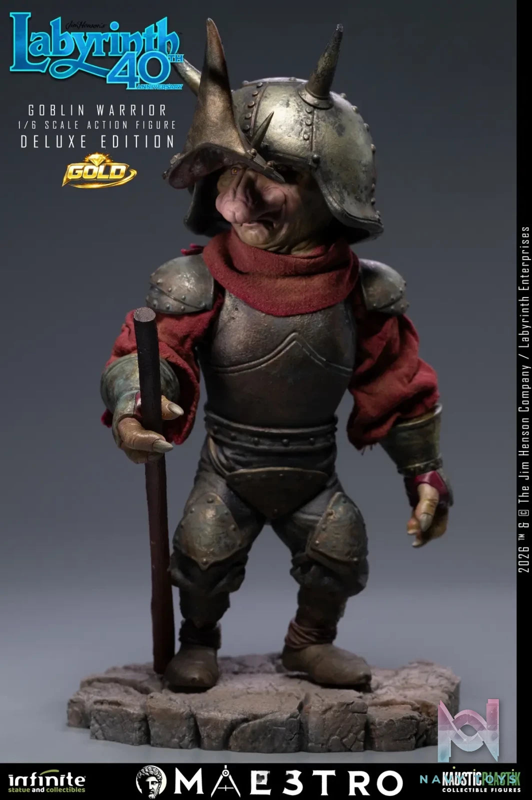 Infinite Statue – LABYRINTH JARETH THE GOBLIN KING 1/6 SCALE ACTION FIGURE (Licensed)
