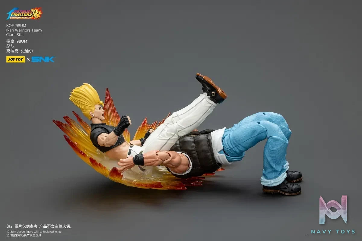 JOYTOY – 1/18 The King of Fighters 98 UM Ikari Team Leona Heidern & Ralf Jones & Clark Still JT01703 JT01710 JT01727 (Licensed)