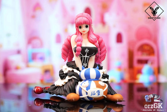 Sheep Studio - One Piece Ghost Princess Perona Sitting Model 3rd Edition resin statue Navy Toys anime figure