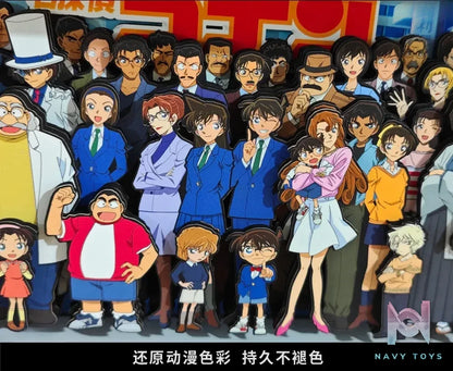 KALA HOME Studio – Detective Conan Multiple Characters #12 3D Decorative Painting Detective Conan