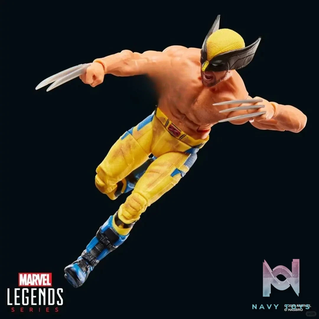 Hasbro Studio – 1/12 Marvel Legends (Movie Version) Shirtless Wolverine Action Figure (Licensed)
