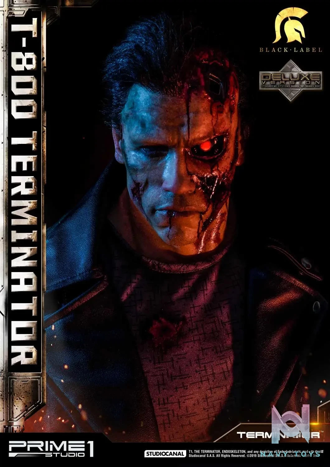 Prime 1 Studio – High Definition Museum Masterline Black Label The Terminator (Film) T-800 Terminator HDMMBLT1-02 HDMMBLT1-02DX(Licensed)
