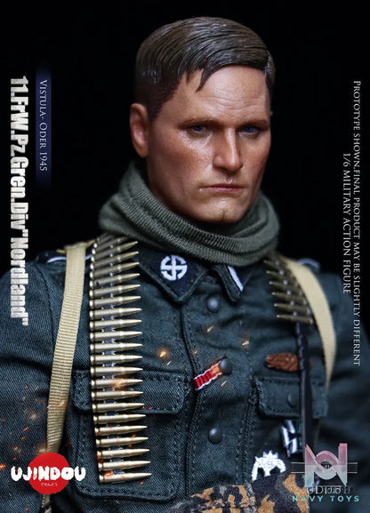 UJINDOU – 1/6 WWII 11. FrW. Pz. Gren. Div “Nordland”, Vistula – Oder 1945 UD9051 (Licensed)