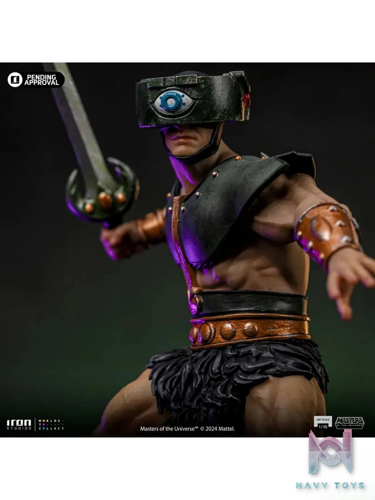 Iron Studio – Masters of the Universe Statue Triklops Art Scale 1/10 HEMAN105524-10 (Licensed)