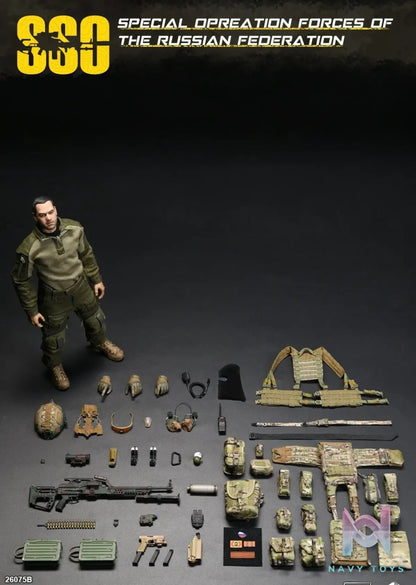 Easy Simple – Russian Federation Special Operations Forces Action Figure 26075A 26075B (Licensed)