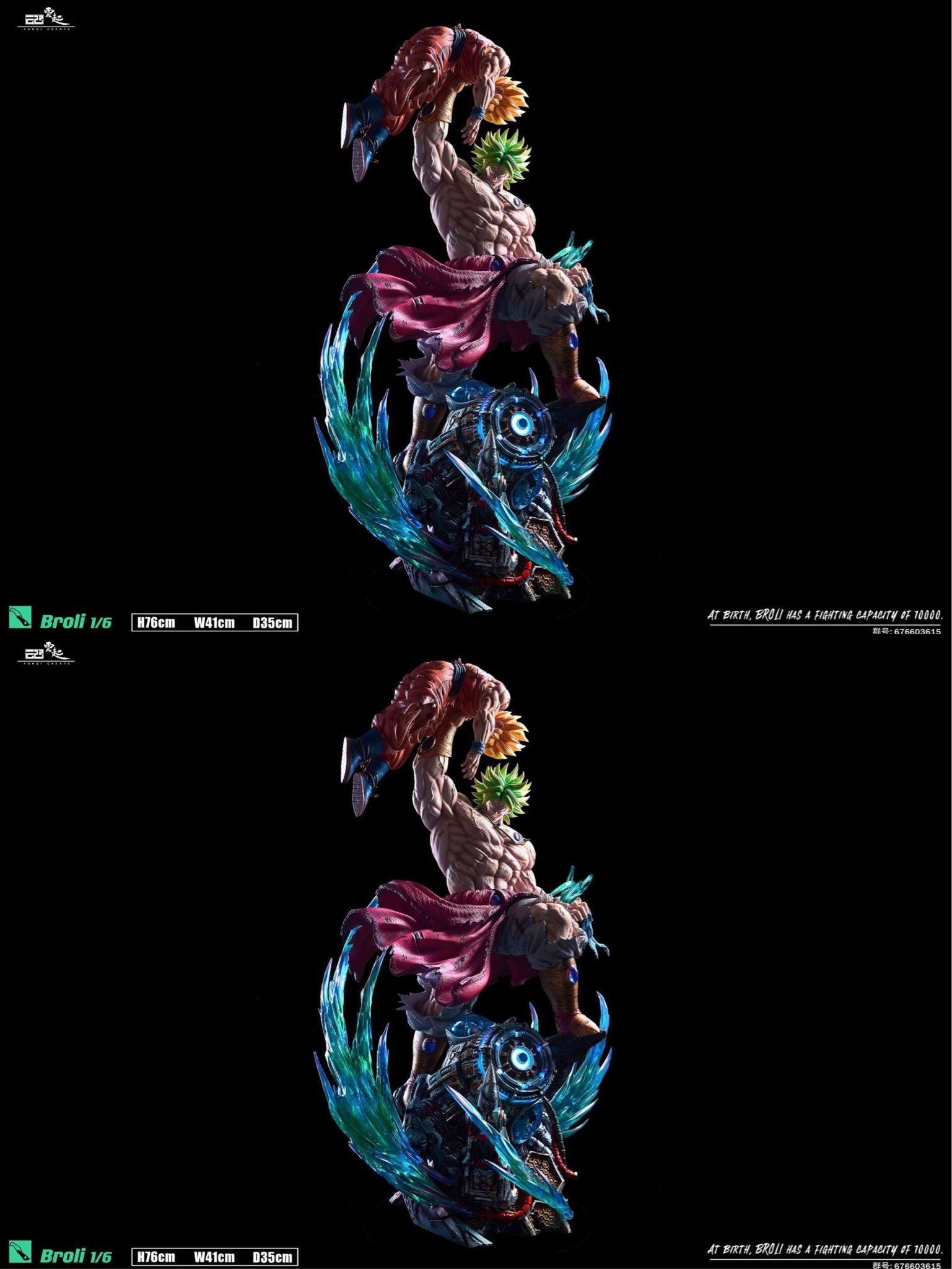 Broly - Dragon Ball - YunQi Studio resin statue yunqi studio anime figure