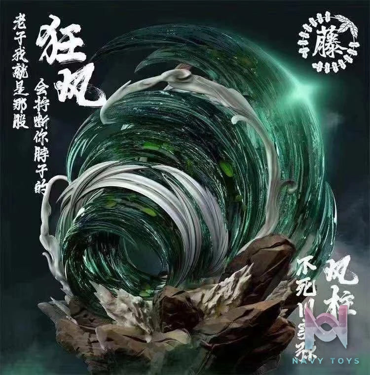 Recast Wisteria Studio - Sanemi Phong Trụ resin statue recast anime figure