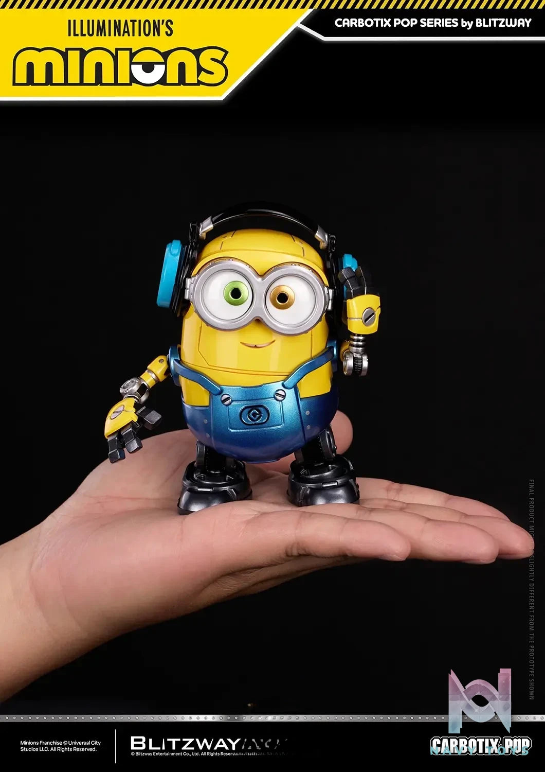 BLITZWAY – Carbotix Pop Minions BW-CA-11401 BW-CA-11402 BW-CA-11403 BW-CA-11404 (Licensed)