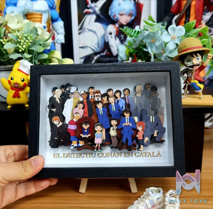 KALA HOME Studio – Detective Conan Multiple Characters #11 3D Decorative Painting Detective Conan