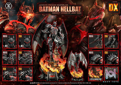 Prime 1 Studio – Ultimate Premium Masterline Batman (Comics) Batman Hellbat Concept Design by Josh Nizzi UPMDC-06 UPMDC-06DX UPMDC-06DXS (Licensed)