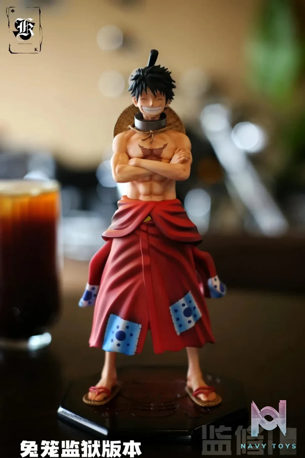 SPADES K Studio - One Piece Full Costume Project 2 Monkey D. Luffy resin statue Navy Toys anime figure
