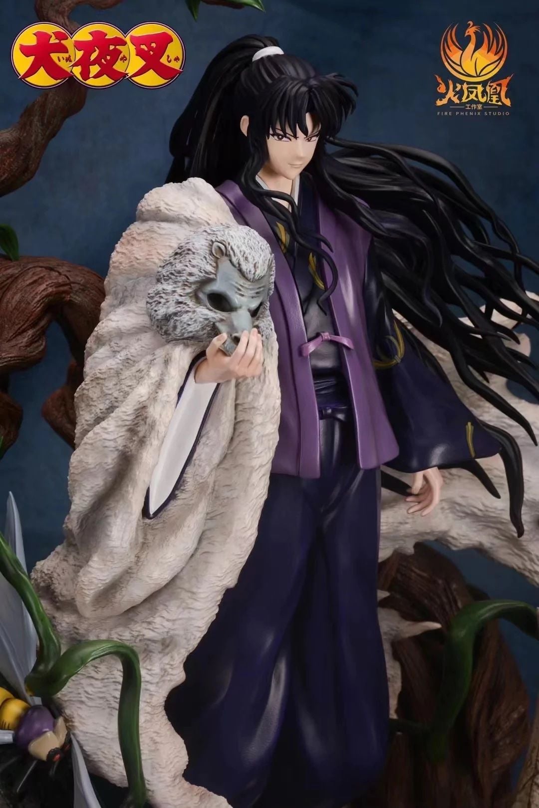 Naraku resin statue Fire Phenix Studio anime figure
