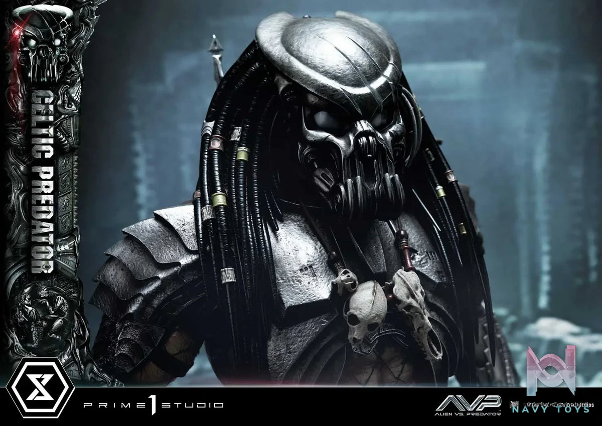Prime 1 Studio Museum Masterline Alien vs. Predator Celtic Predator MMPR-05 MMPR-05S