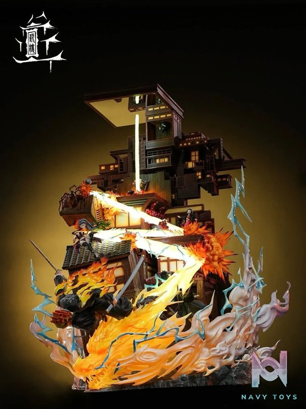 Zenitsu Infinity Castle - Kimetsu no Yaiba - Xin Lou Studio resin statue Xin Lou Studio anime figure