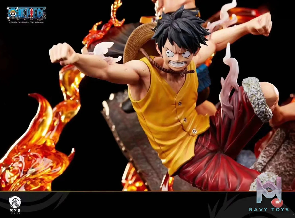 Ryu Studio – One Piece Top Wars Series Luffy & Ace (Licensed)