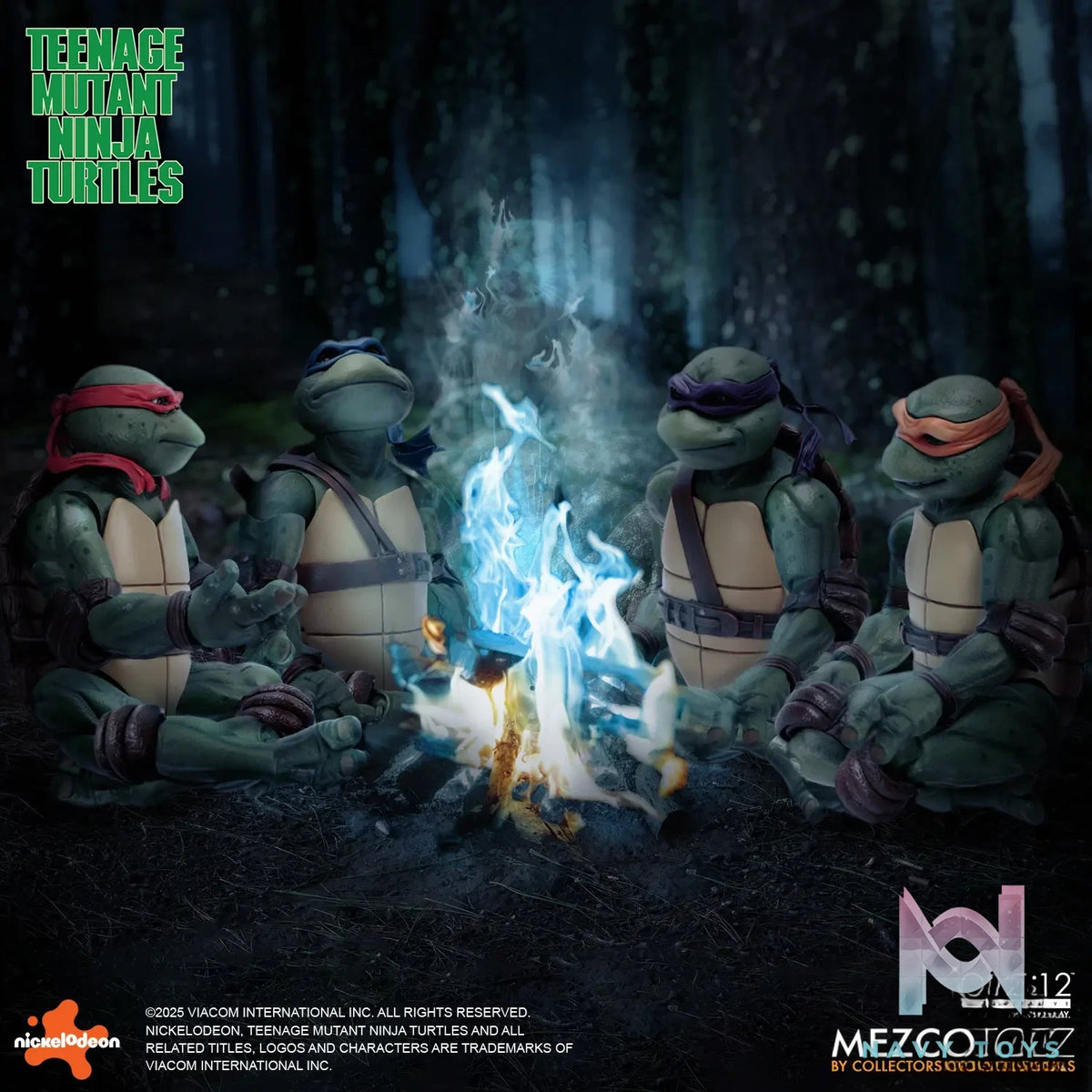 Mezco Studio – Teenage Mutant Ninja Turtles (1990) Boxed Set 1/12 Action Figure (Licensed)