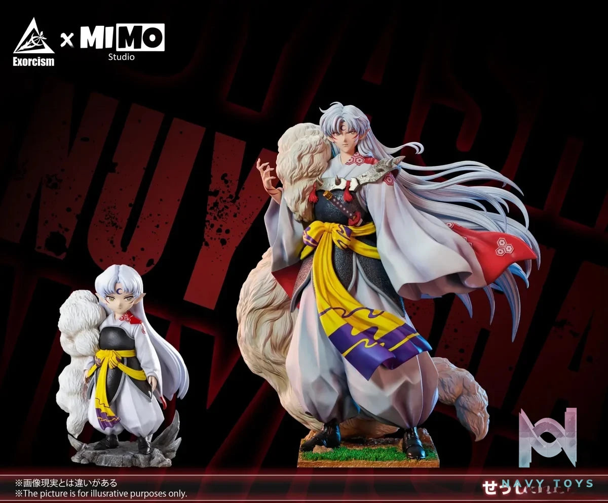 Mimo Studio & Exorcism Studio - Inuyasha Sesshoumaru Statue resin statue Navy Toys anime figure