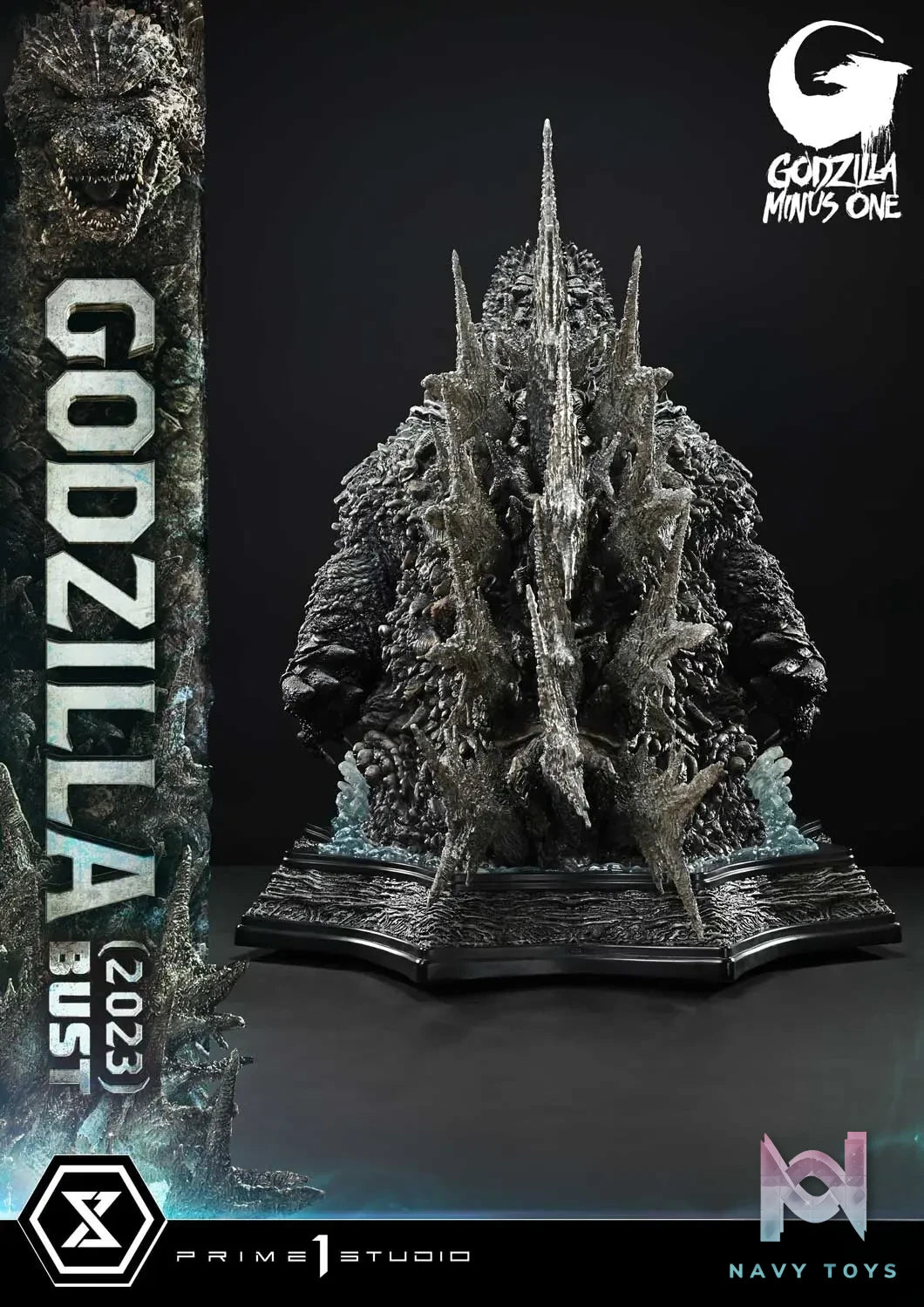 Prime 1 Studio – Life Size Bust GODZILLA MINUS ONE (Film) Godzilla (2023) LSGMO-01 LSGMO-01S (Licensed)