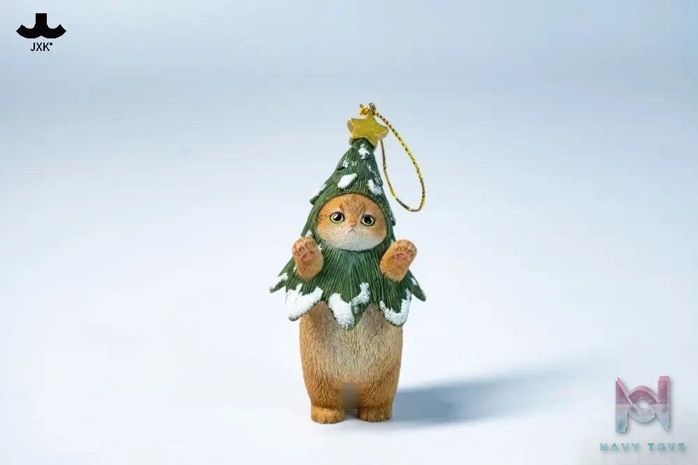 JXK – Christmas Tree Cat JXK325-1A/B/C/D JXK325-2A/B/C/D (Licensed)
