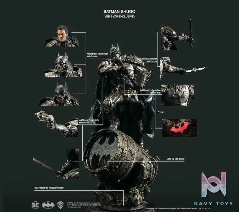 XM Studio – The Joker Orochi Ver B & Batman Shugo Ver B (Licensed)