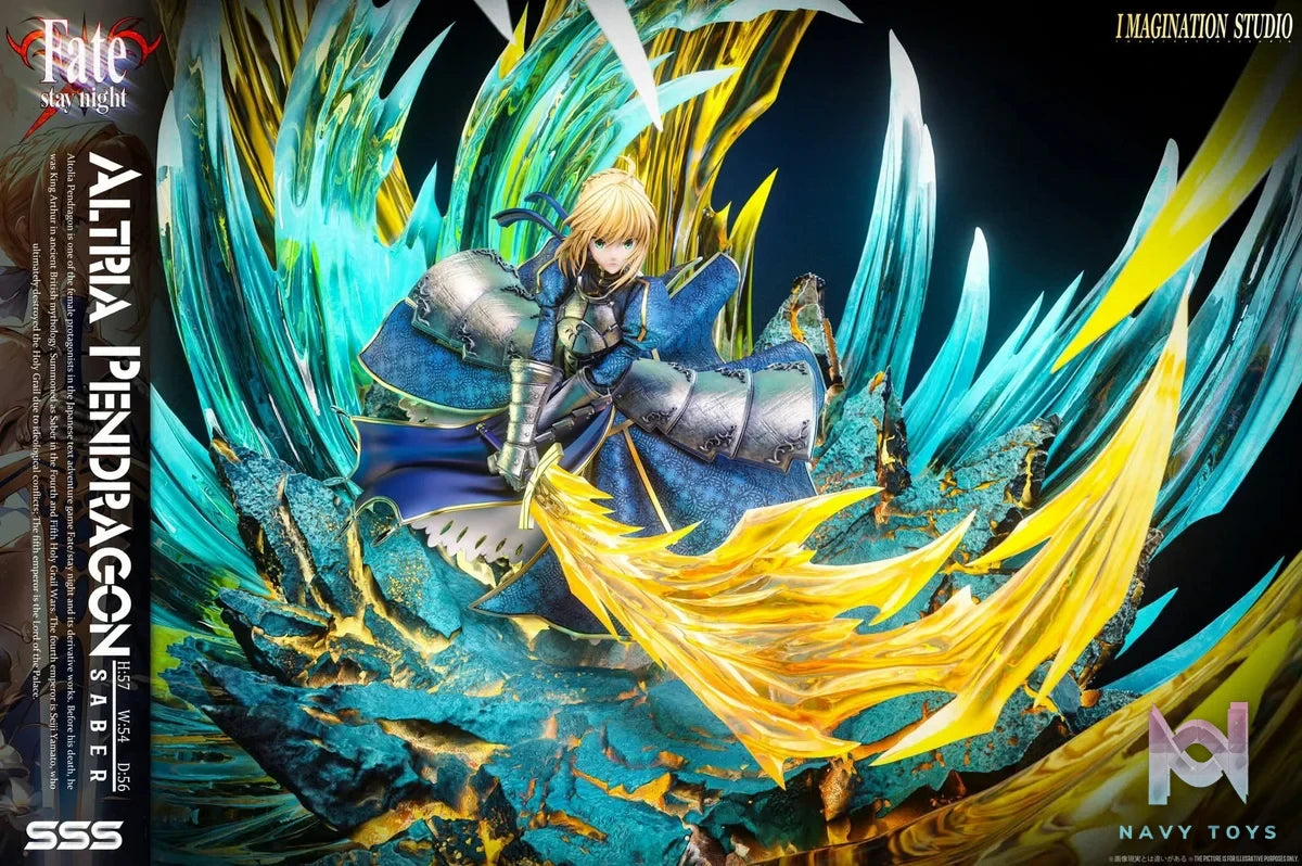 Artoria Pendragon resin statue Imagination Studio anime figure