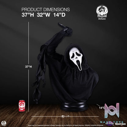 Premium Collectibles Studio – Ghost Face – Life-Sized Bust (Licensed)