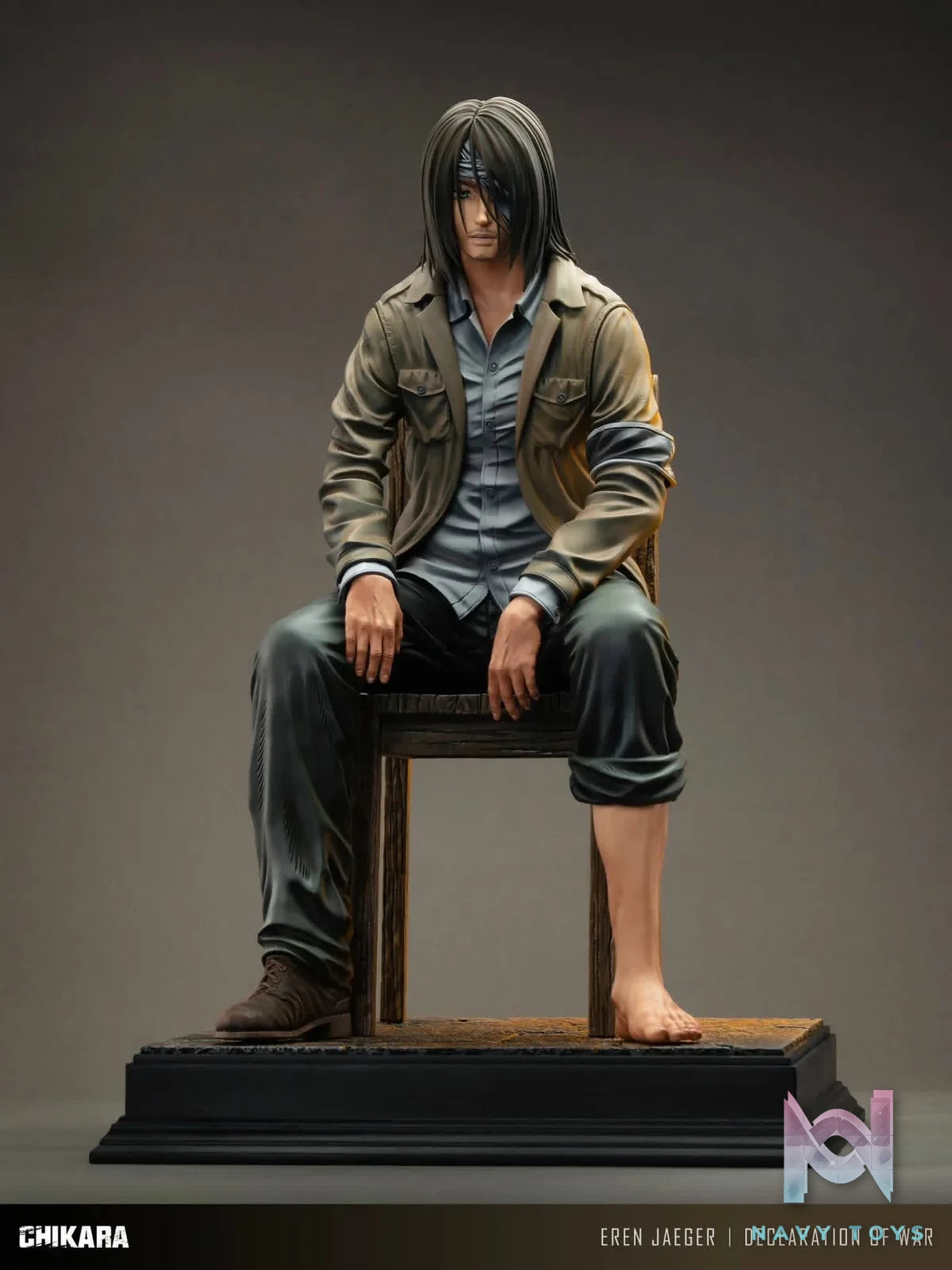 Eren Yeager resin statue Chikara Studio anime figure