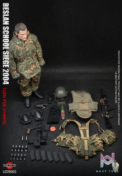 UJINDOU – 1/6 FSB VYMPEL – BESLAN SCHOOL SIEGE 2004 Action Figure UD9065 (Licensed)