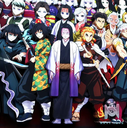 KALA HOME Studio – Demon Slayer Multiple Characters #22 3D Decorative Painting Demon Slayer