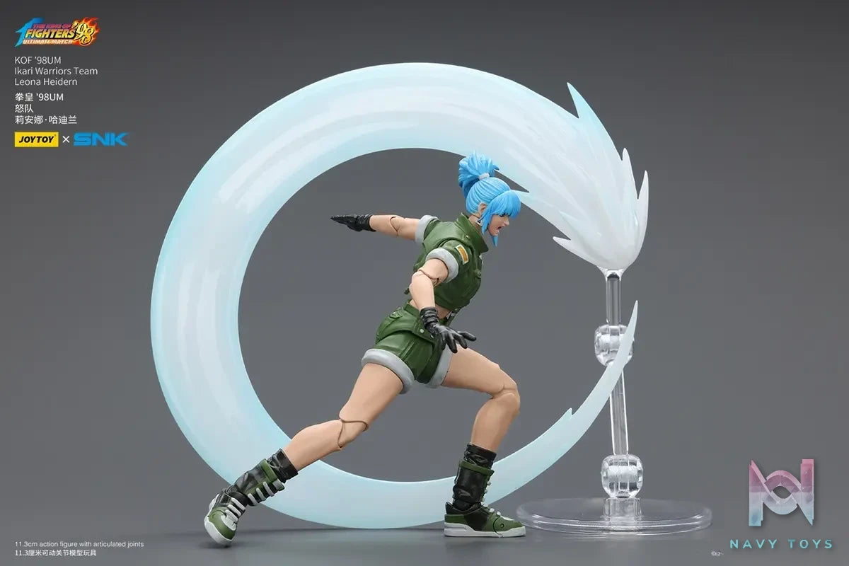 JOYTOY – 1/18 The King of Fighters 98 UM Ikari Team Leona Heidern & Ralf Jones & Clark Still JT01703 JT01710 JT01727 (Licensed)