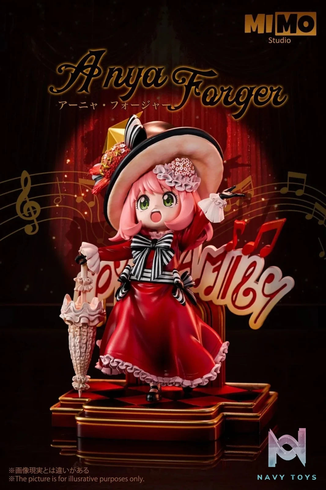 Red Dress Anya - Spy x Family - Mimo Studio resin statue Mimo Studio anime figure