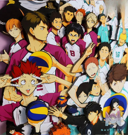 KALA HOME Studio – Haikyu!! Multiple Characters #10 3D Decorative Painting Haikyu!!