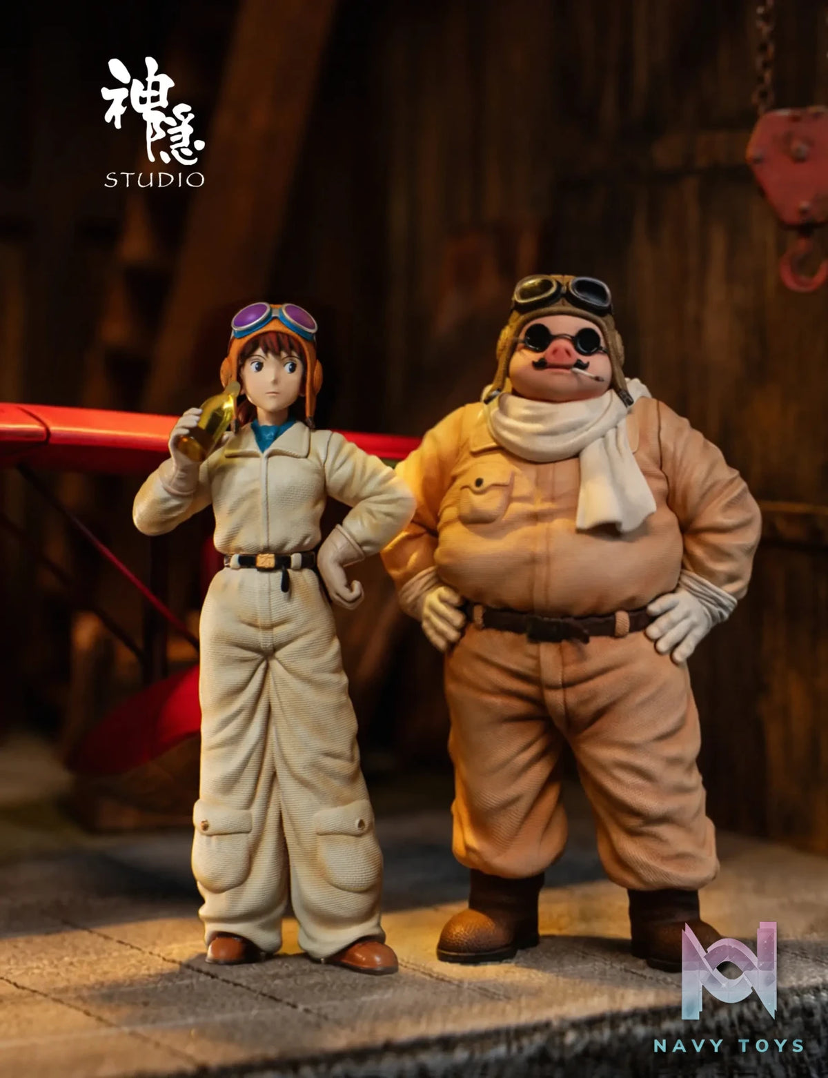Shen Yin Studio – Porco Rosso Silhouette Moment Series Ace Pilot Marco Pagot
