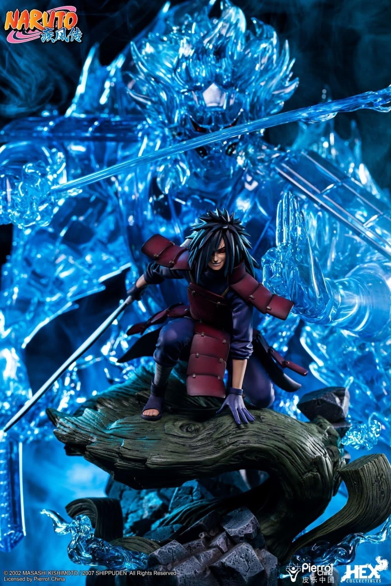 Uchiha Madara - Naruto - HEX Colectibles resin statue Hex collectibles anime figure
