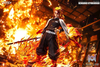 Flame Hashira Kyojuro Rengoku - Demon Slayer - Zayico Studio resin statue Navy Toys anime figure