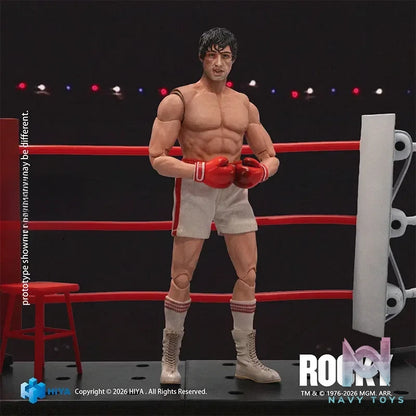 Hiya Toys – EXQUISITE SUPER Series Rocky (Rocky I) Rocky Balboa 1/12 Scale Action Figure ESR0165 (Licensed)