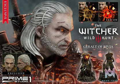 Prime 1 Studio – Premium Masterline The Witcher 3: Wild Hunt Geralt of Rivia Skellige Undvik Armor PMW3-07 PMW3-07EX (Licensed)
