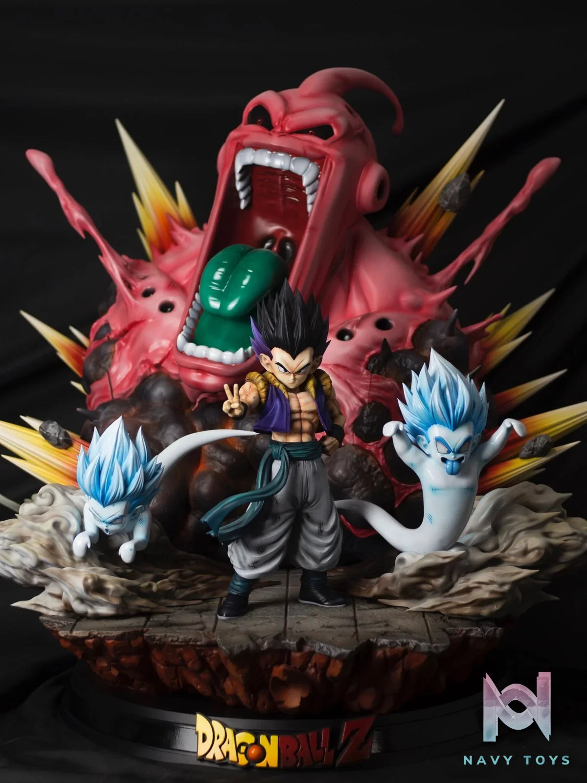 Gotenks - Dragonball - 2% Studio resin statue 2% Studio anime figure