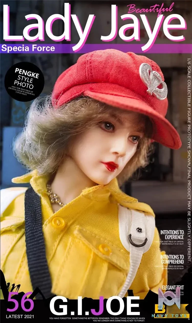 BBK Studio – Original 1/6 BBK012 GIJOE Jay Female Soldier Action Figure
