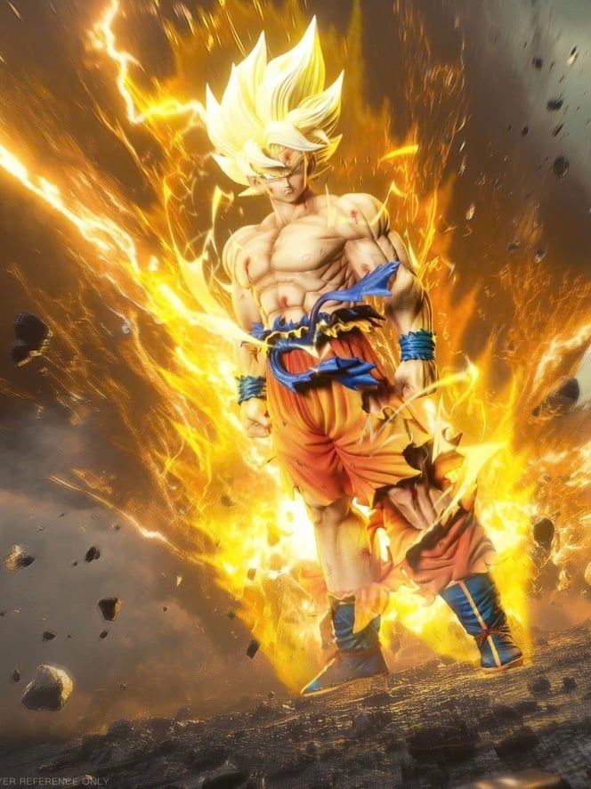 Goku Super Saiyan - Dragon Ball - DU Studio resin statue DU studio anime figure