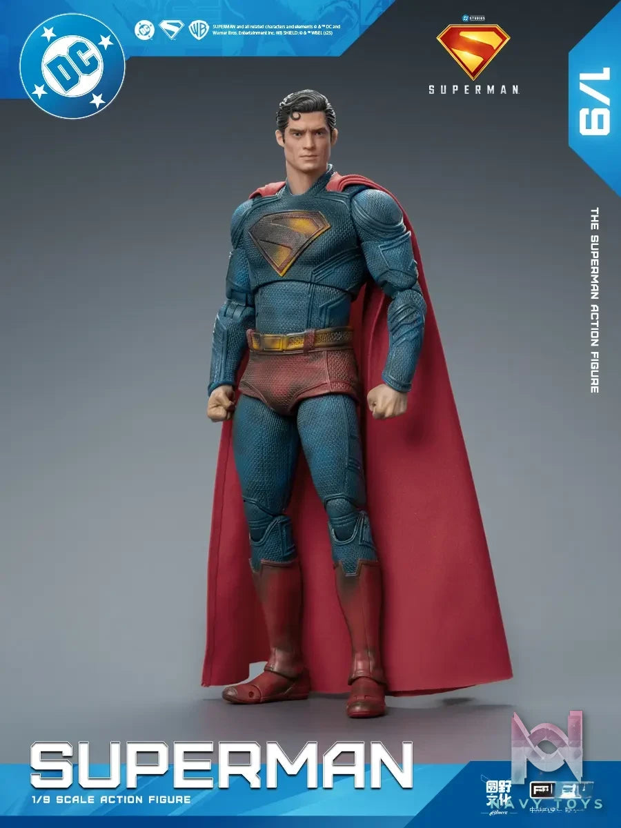 Fondjoy – Battle-Damaged New Superman 1/9 Articulated Figure (Licensed)