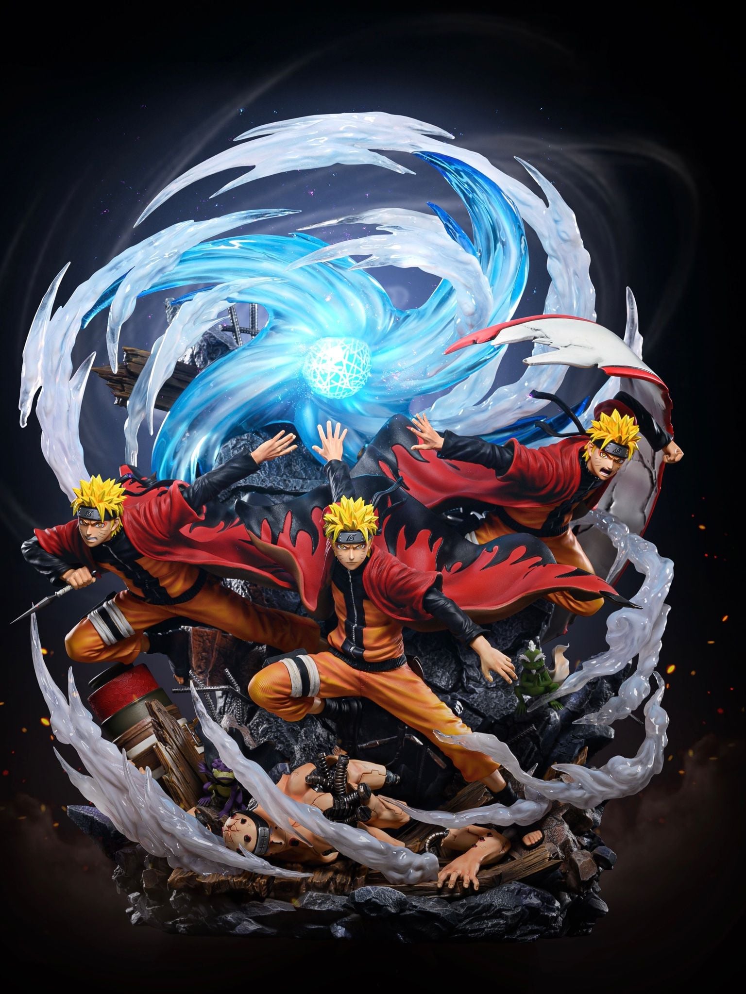 Naruto Uzumaki Fuuton Rasen Shuriken - Ventus Studio resin statue ventus Studio anime figure