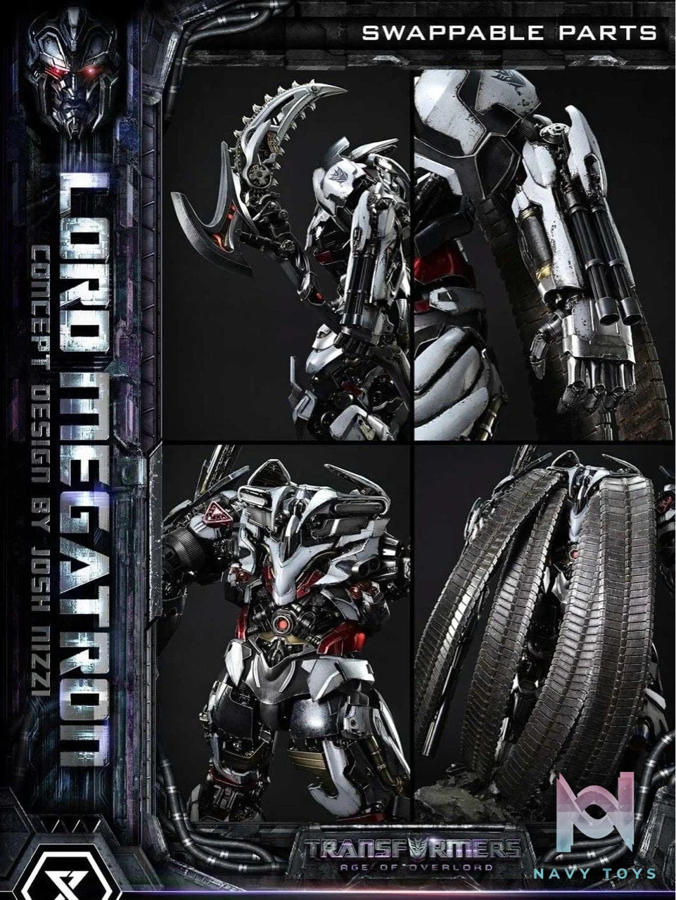 Megatron Overlord - Transformers Generations I - Prime 1 Studio resin statue Prime 1 Studio anime figure