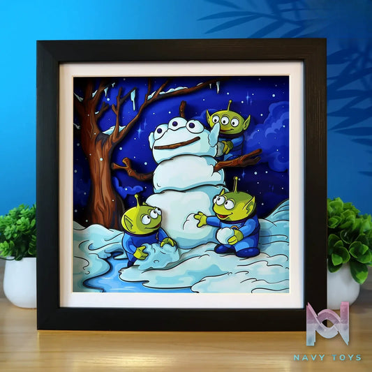 KALA HOME Studio – Aliens 3D Decorative Painting Toy Story