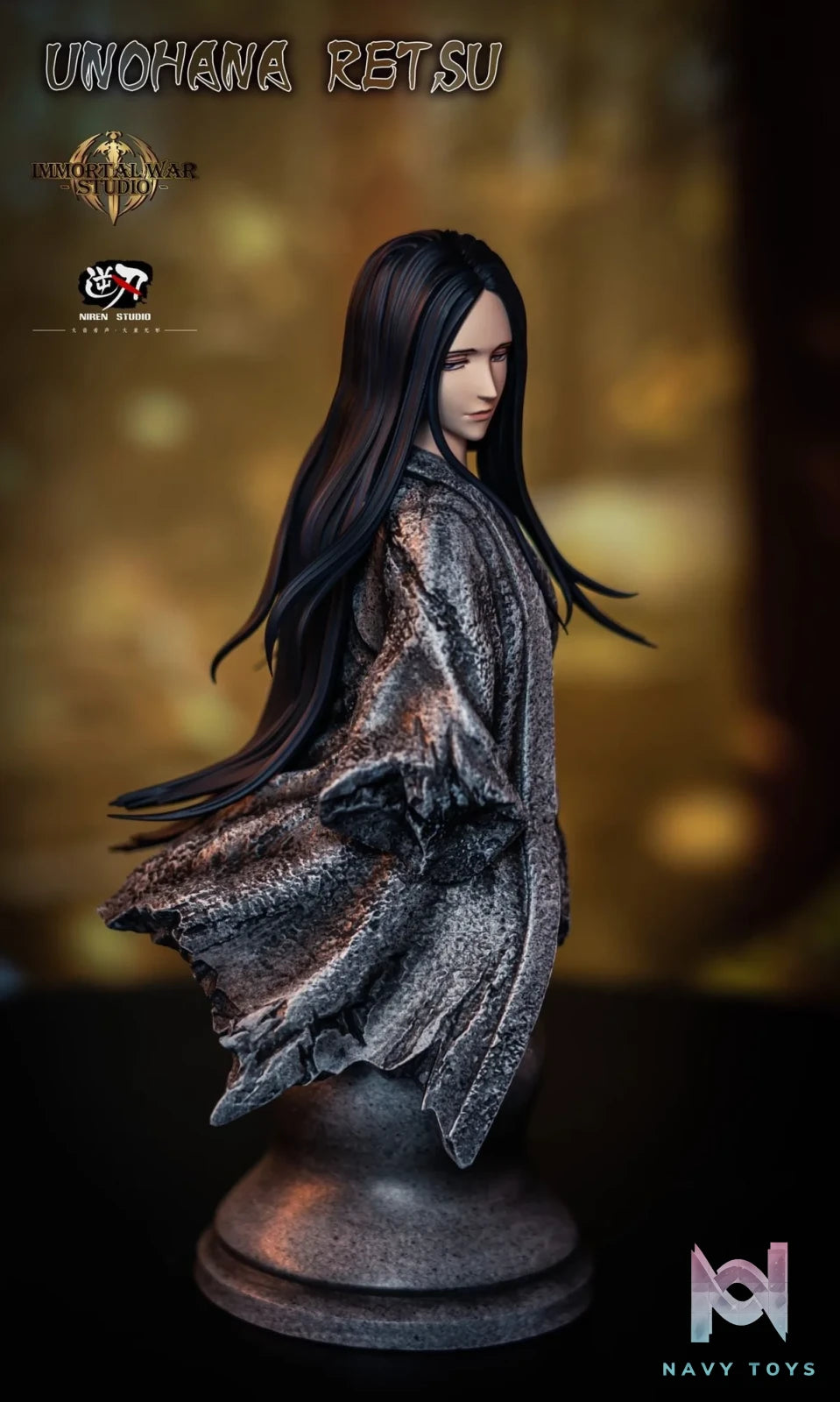 Kyoraku Shunsui - Bleach - IW x Niren Studio resin statue IW Studio x Nien Studio anime figure