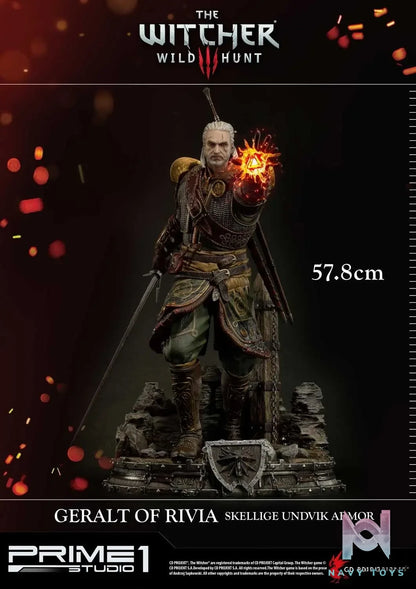 Prime 1 Studio – Premium Masterline The Witcher 3: Wild Hunt Geralt of Rivia Skellige Undvik Armor PMW3-07 PMW3-07EX (Licensed)